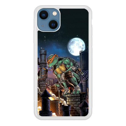 TMNT Michelangelo City Tour iPhone 14 Plus Case-Oxvistore