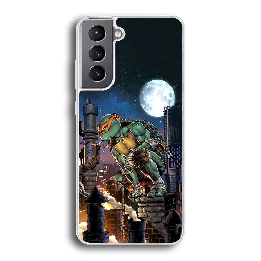 TMNT Michelangelo City Tour Samsung Galaxy S21 Plus Case-Oxvistore