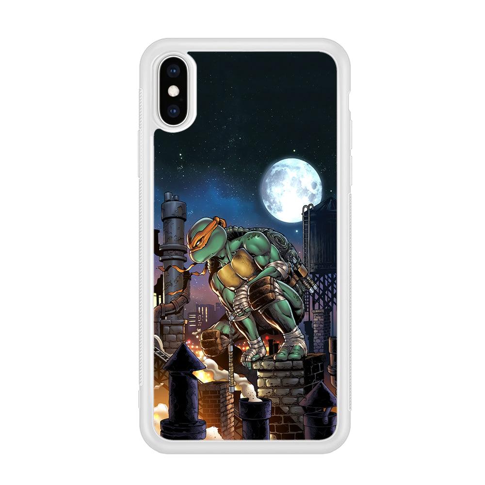 TMNT Michelangelo City Tour iPhone Xs Max Case-Oxvistore