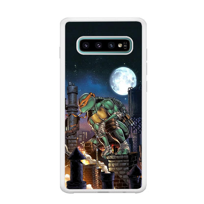 TMNT Michelangelo City Tour Samsung Galaxy S10 Plus Case-Oxvistore