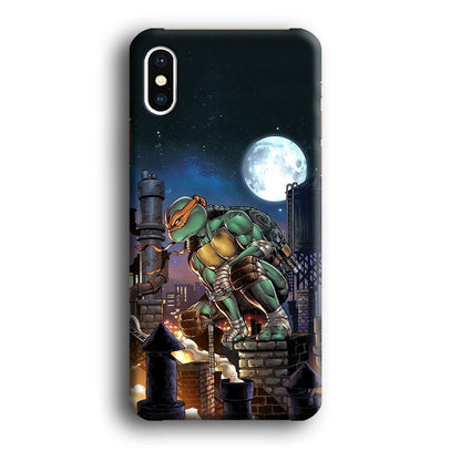 TMNT Michelangelo City Tour iPhone Xs Max Case-Oxvistore