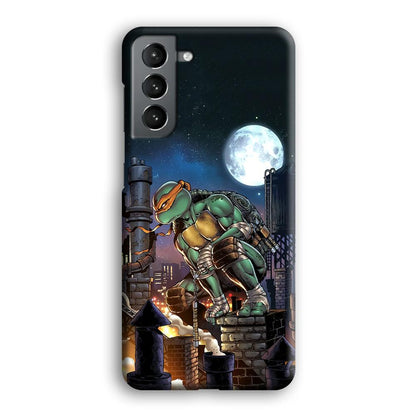 TMNT Michelangelo City Tour Samsung Galaxy S21 Plus Case-Oxvistore