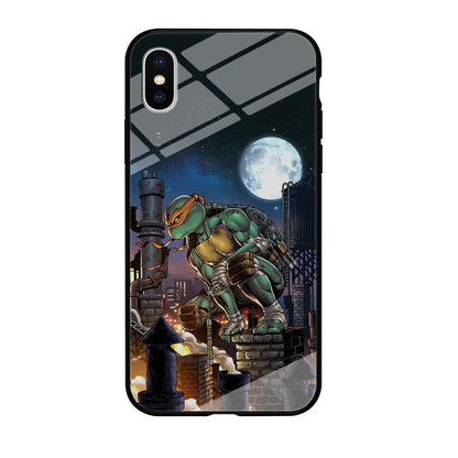 TMNT Michelangelo City Tour iPhone XS Case-Oxvistore