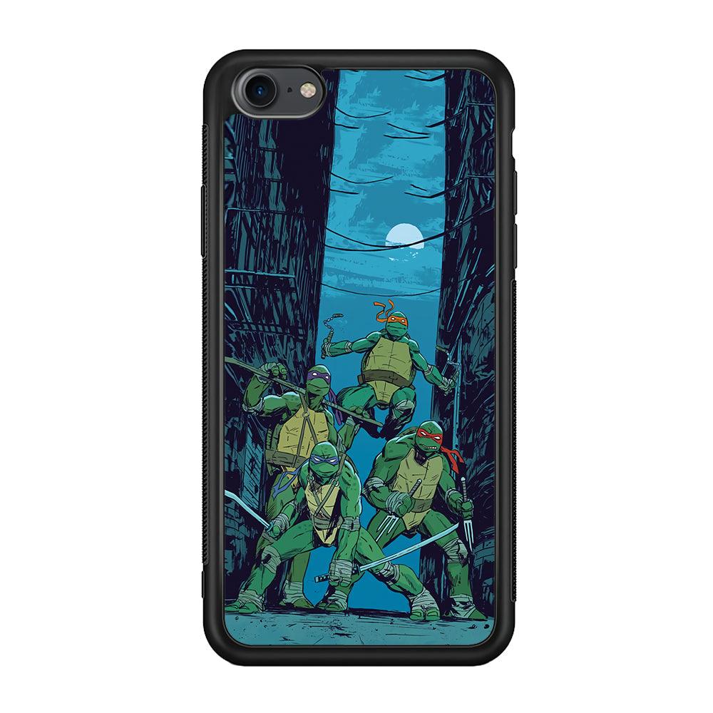 TMNT Squad Under The Moon iPhone 7 Case-Oxvistore