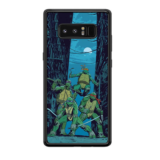 TMNT Squad Under The Moon Samsung Galaxy Note 8 Case-Oxvistore