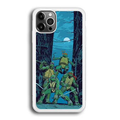 TMNT Squad Under The Moon iPhone 12 Pro Max Case-Oxvistore