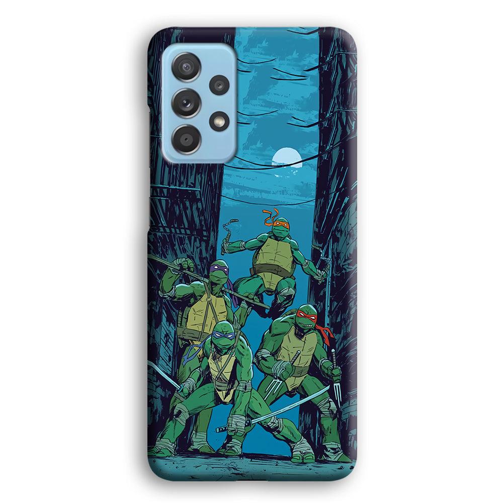 TMNT Squad Under The Moon Samsung Galaxy A52 Case-Oxvistore