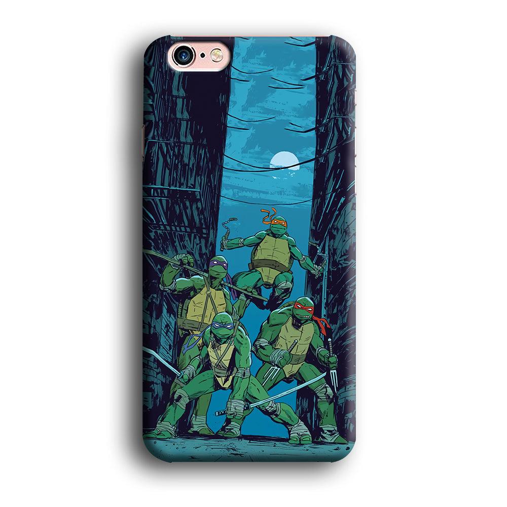 TMNT Squad Under The Moon iPhone 6 Plus | 6s Plus Case-Oxvistore