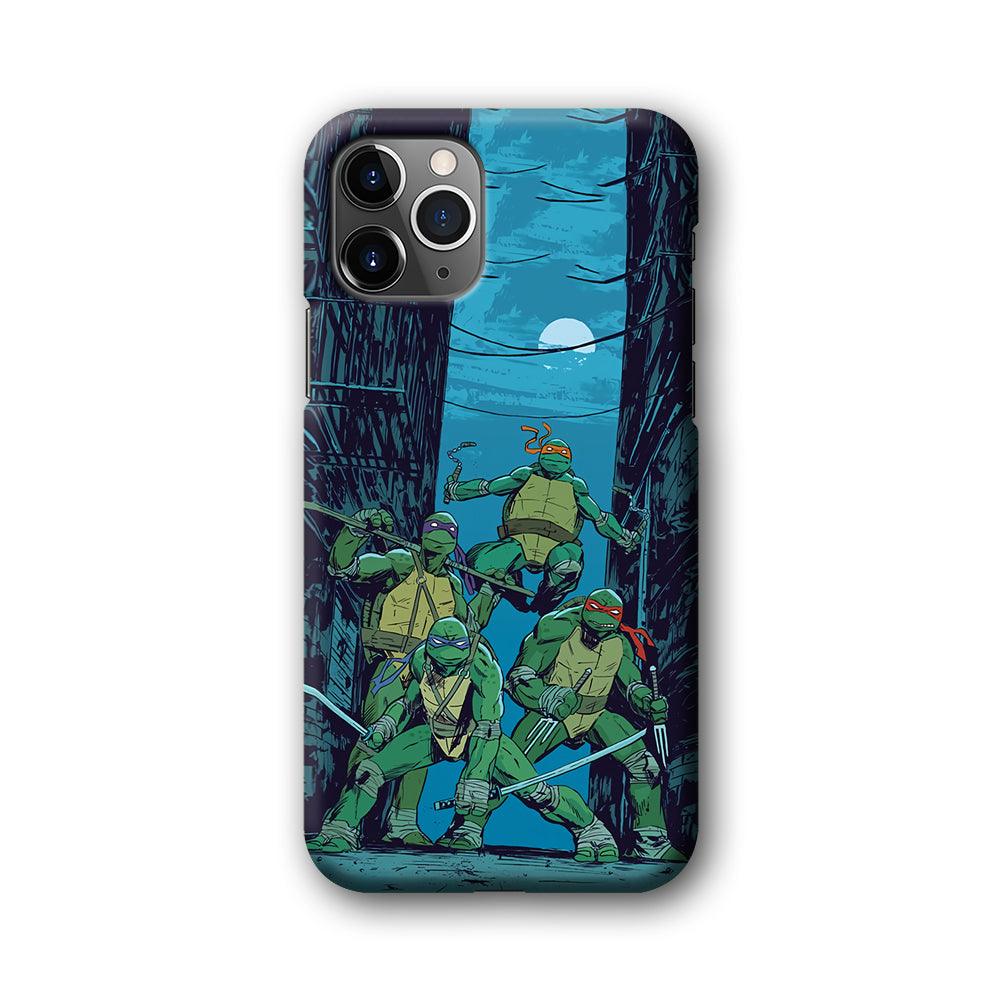 TMNT Squad Under The Moon iPhone 11 Pro Case-Oxvistore