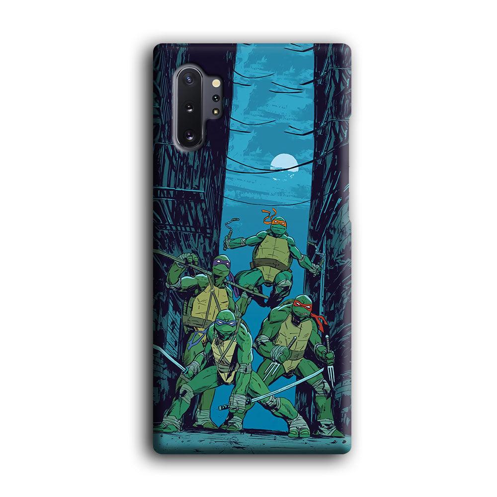 TMNT Squad Under The Moon Samsung Galaxy Note 10 Plus Case-Oxvistore