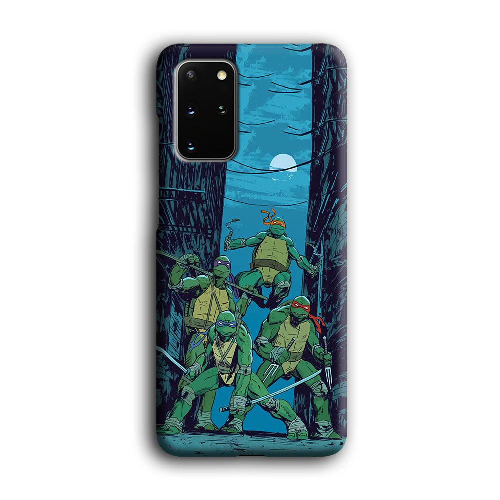 TMNT Squad Under The Moon Samsung Galaxy S20 Plus Case-Oxvistore