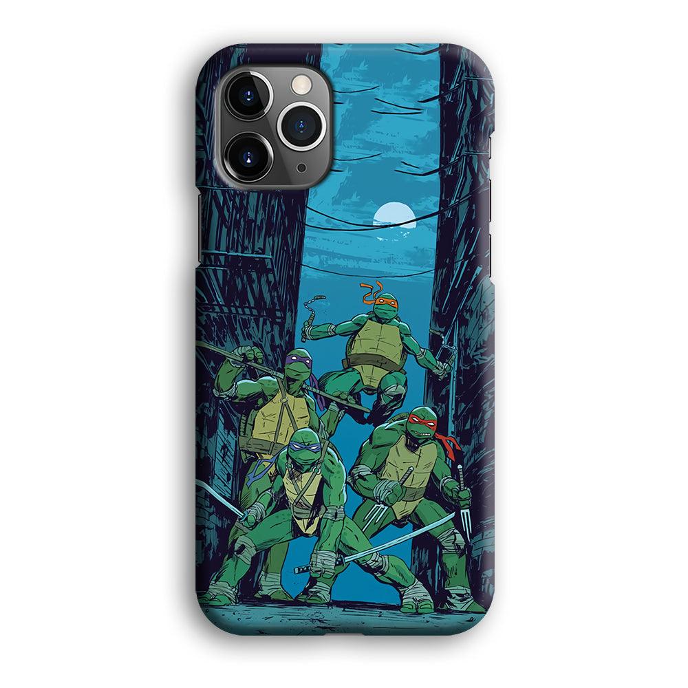 TMNT Squad Under The Moon iPhone 12 Pro Max Case-Oxvistore