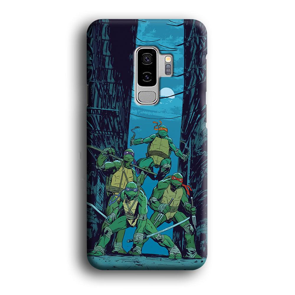 TMNT Squad Under The Moon Samsung Galaxy S9 Plus Case-Oxvistore