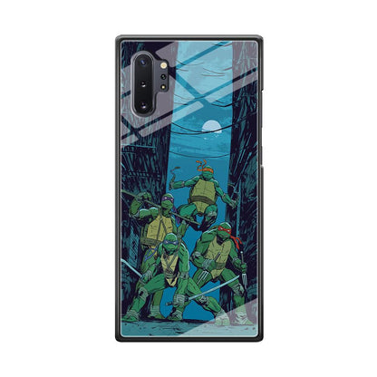 TMNT Squad Under The Moon Samsung Galaxy Note 10 Plus Case-Oxvistore