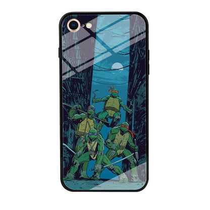 TMNT Squad Under The Moon iPhone 7 Case-Oxvistore