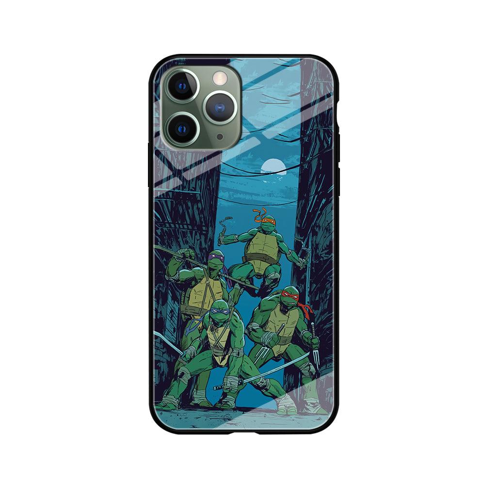 TMNT Squad Under The Moon iPhone 11 Pro Case-Oxvistore