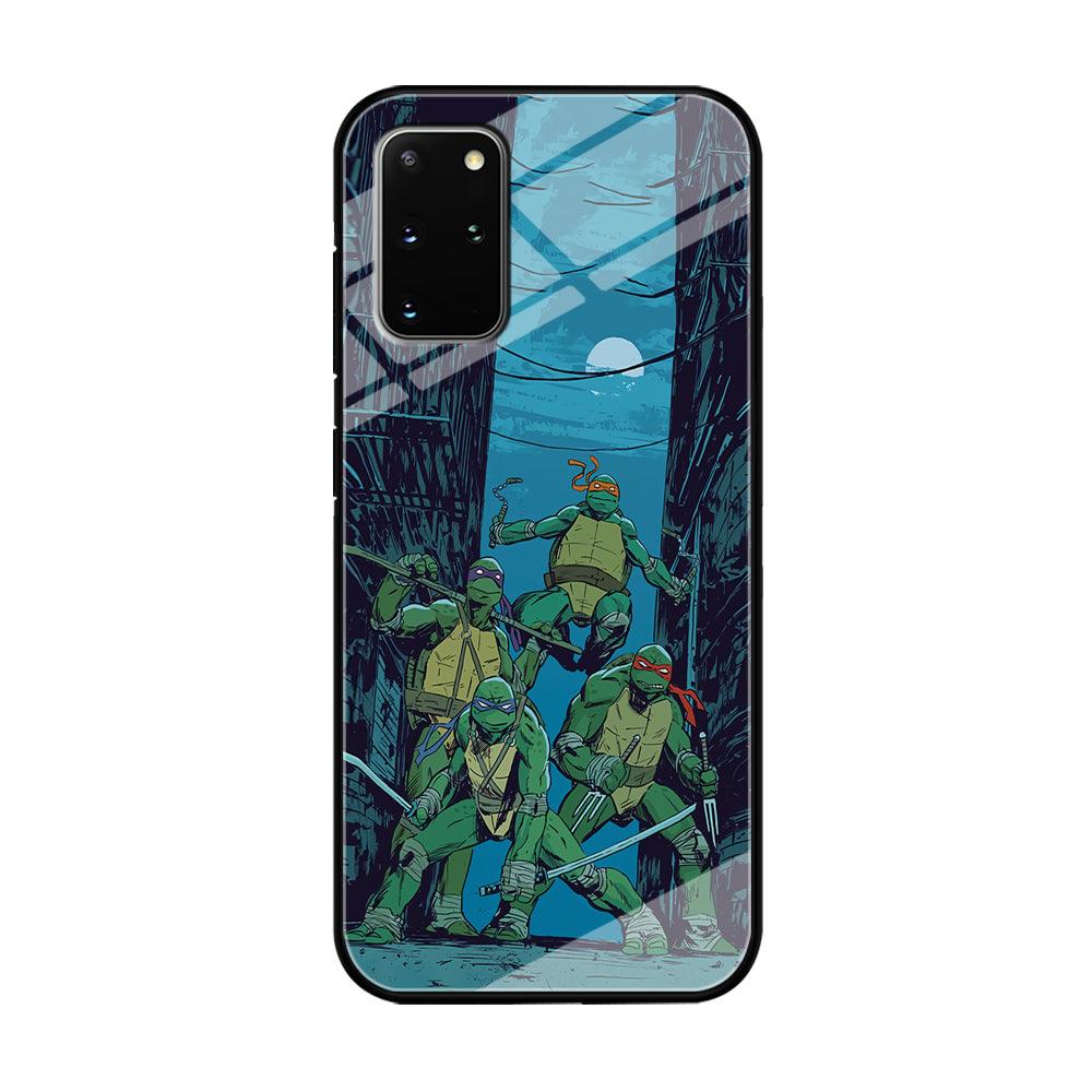 TMNT Squad Under The Moon Samsung Galaxy S20 Plus Case-Oxvistore