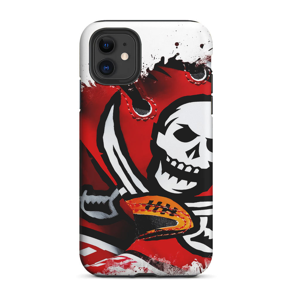 Tampa Bay Buccaneers Gloves 2 in 1 Tough Phone Case