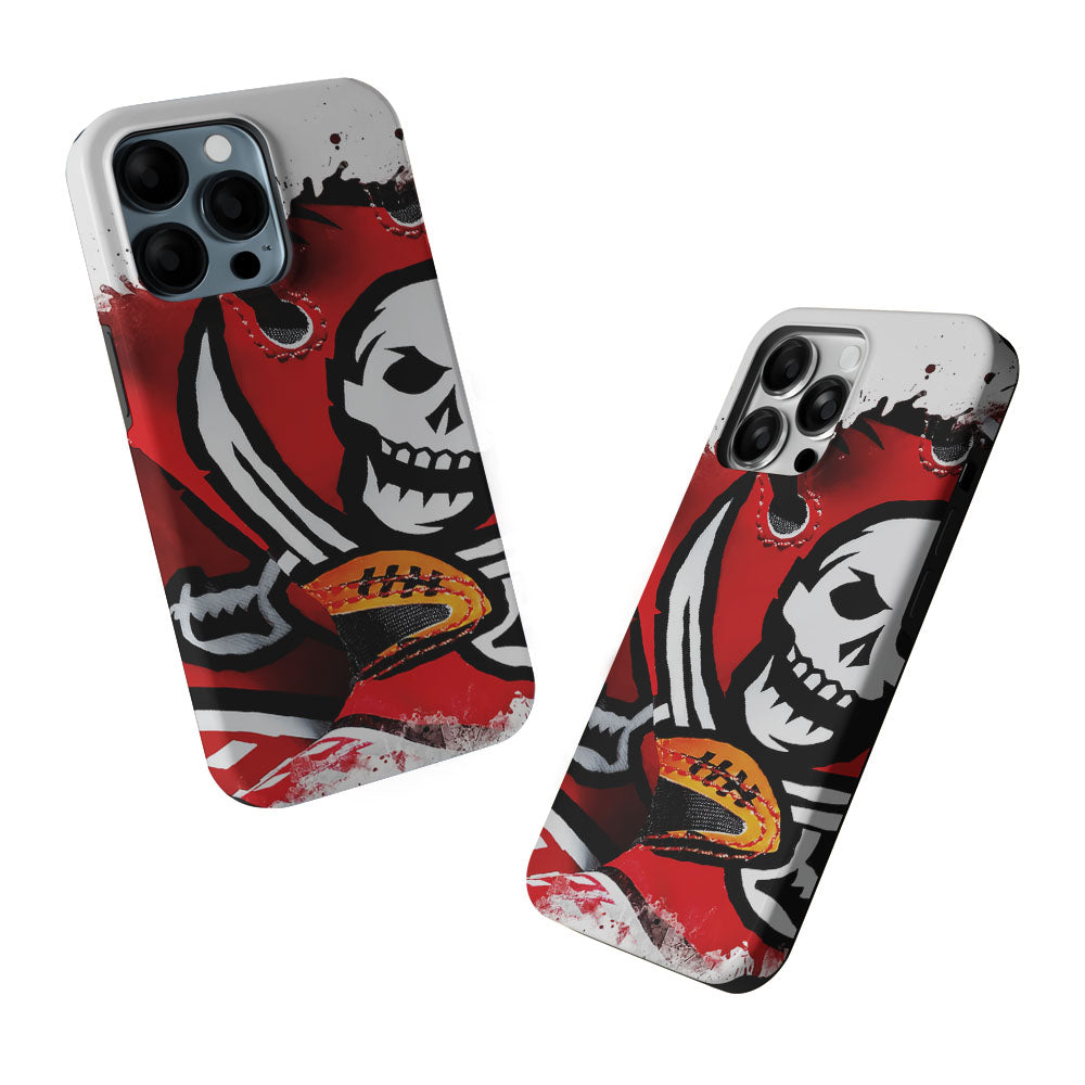 Tampa Bay Buccaneers Gloves 2 in 1 Tough Phone Case