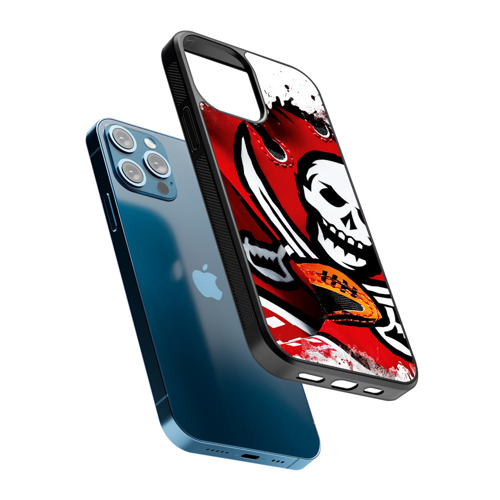 Tampa Bay Buccaneers Gloves 2D Rubber Phone Case