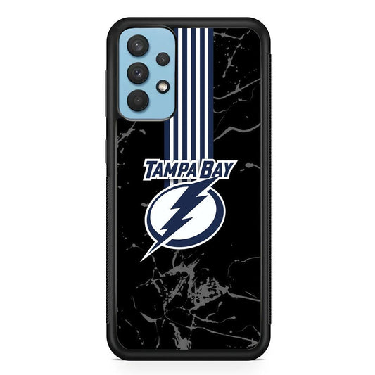 Tampa Bay Lightning Grey Light Samsung Galaxy A32 Case-Oxvistore