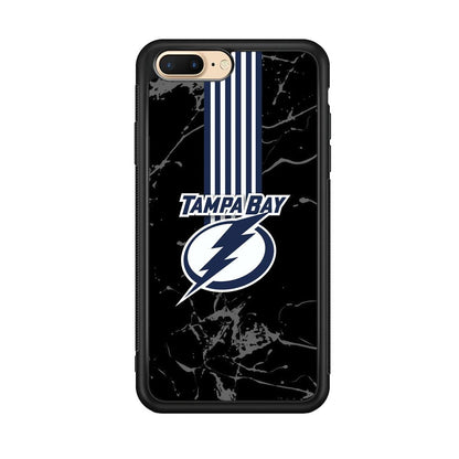 Tampa Bay Lightning Grey Light iPhone 8 Plus Case-Oxvistore