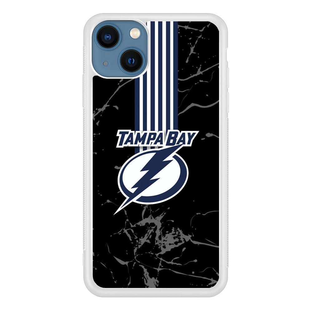 Tampa Bay Lightning Grey Light iPhone 14 Case-Oxvistore