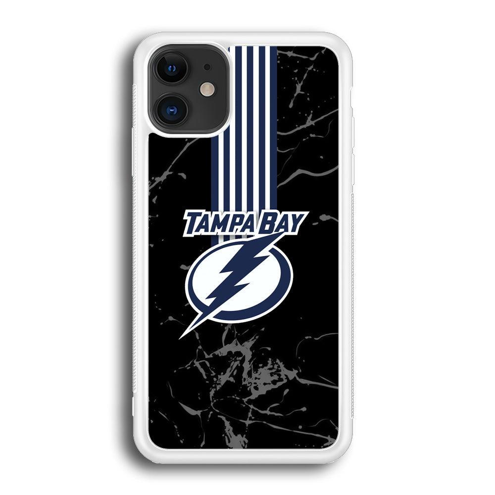 Tampa Bay Lightning Grey Light iPhone 12 Case-Oxvistore