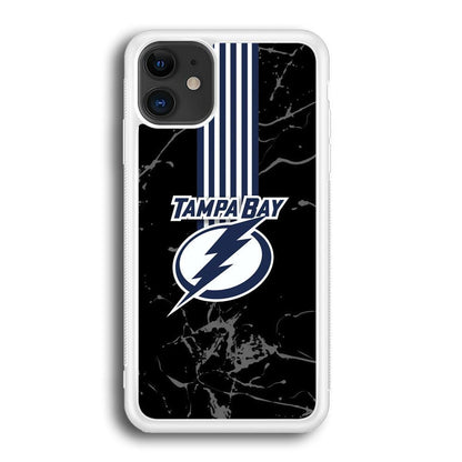 Tampa Bay Lightning Grey Light iPhone 12 Case-Oxvistore