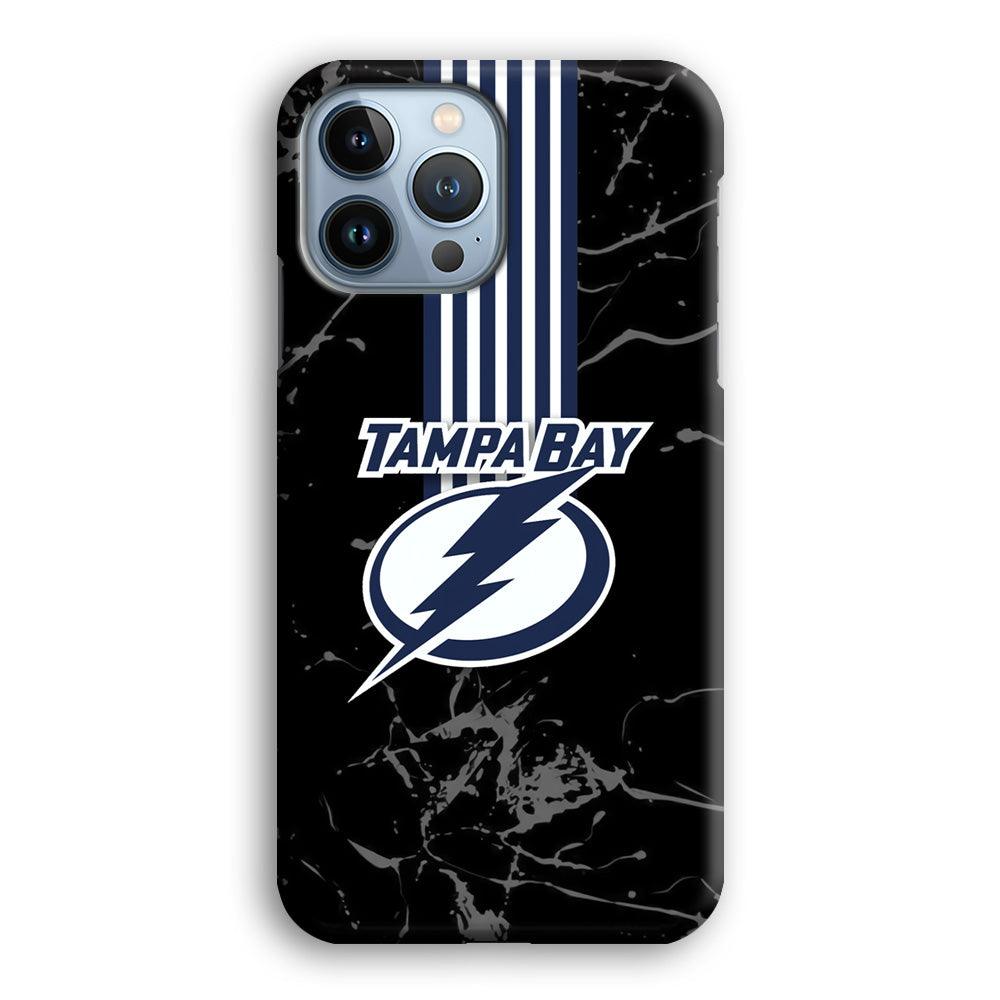 Tampa Bay Lightning Grey Light iPhone 15 Pro Case-Oxvistore