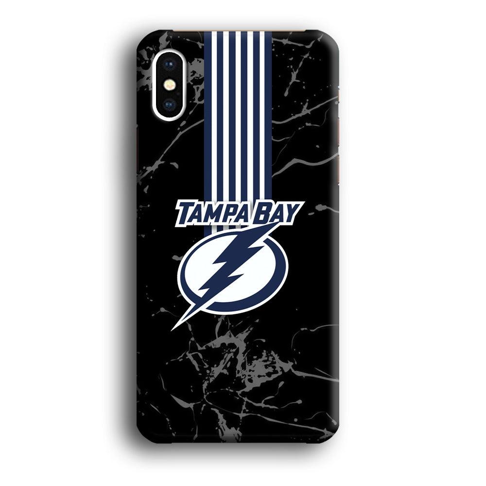 Tampa Bay Lightning Grey Light iPhone Xs Max Case-Oxvistore