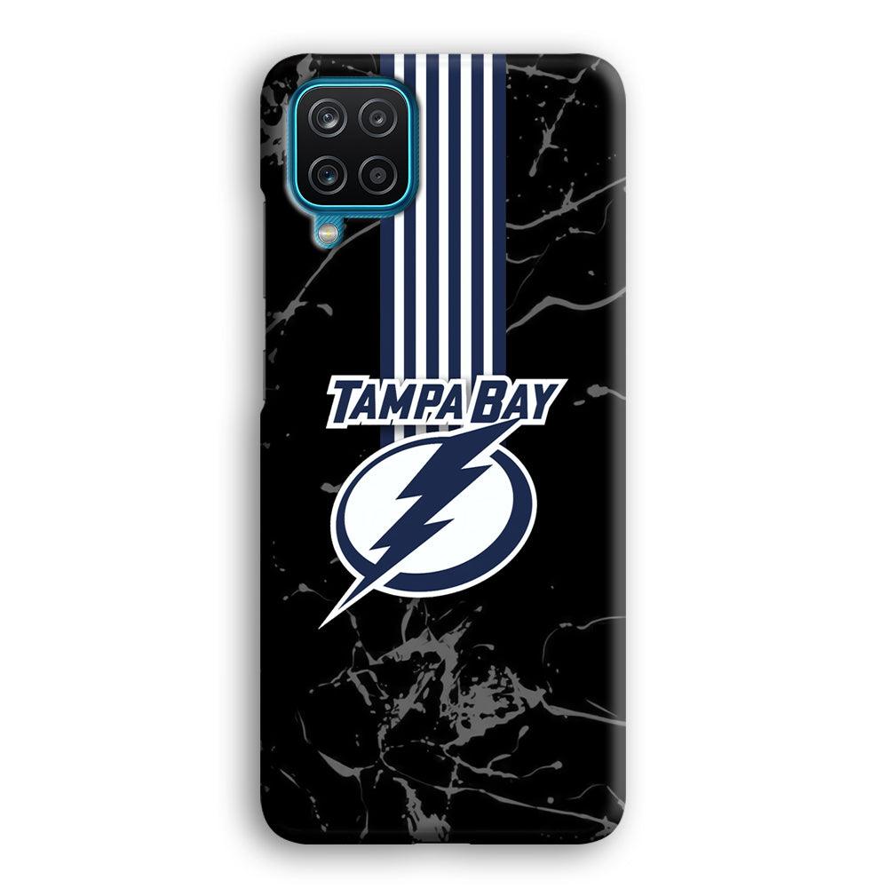 Tampa Bay Lightning Grey Light Samsung Galaxy A12 Case-Oxvistore