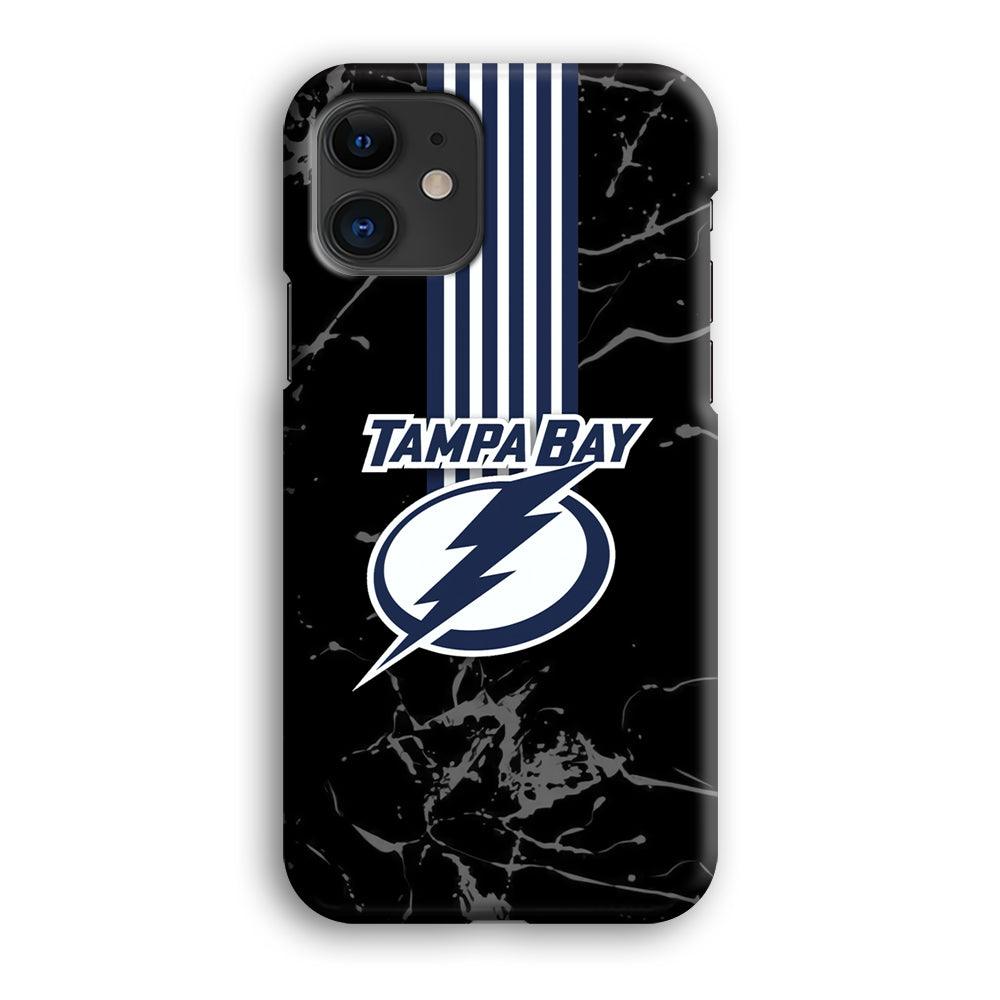 Tampa Bay Lightning Grey Light iPhone 12 Case-Oxvistore