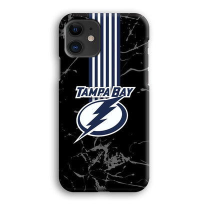 Tampa Bay Lightning Grey Light iPhone 12 Case-Oxvistore