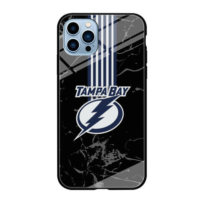 Tampa Bay Lightning Grey Light iPhone 12 Pro Max Case-Oxvistore