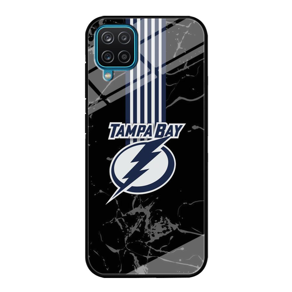 Tampa Bay Lightning Grey Light Samsung Galaxy A12 Case-Oxvistore