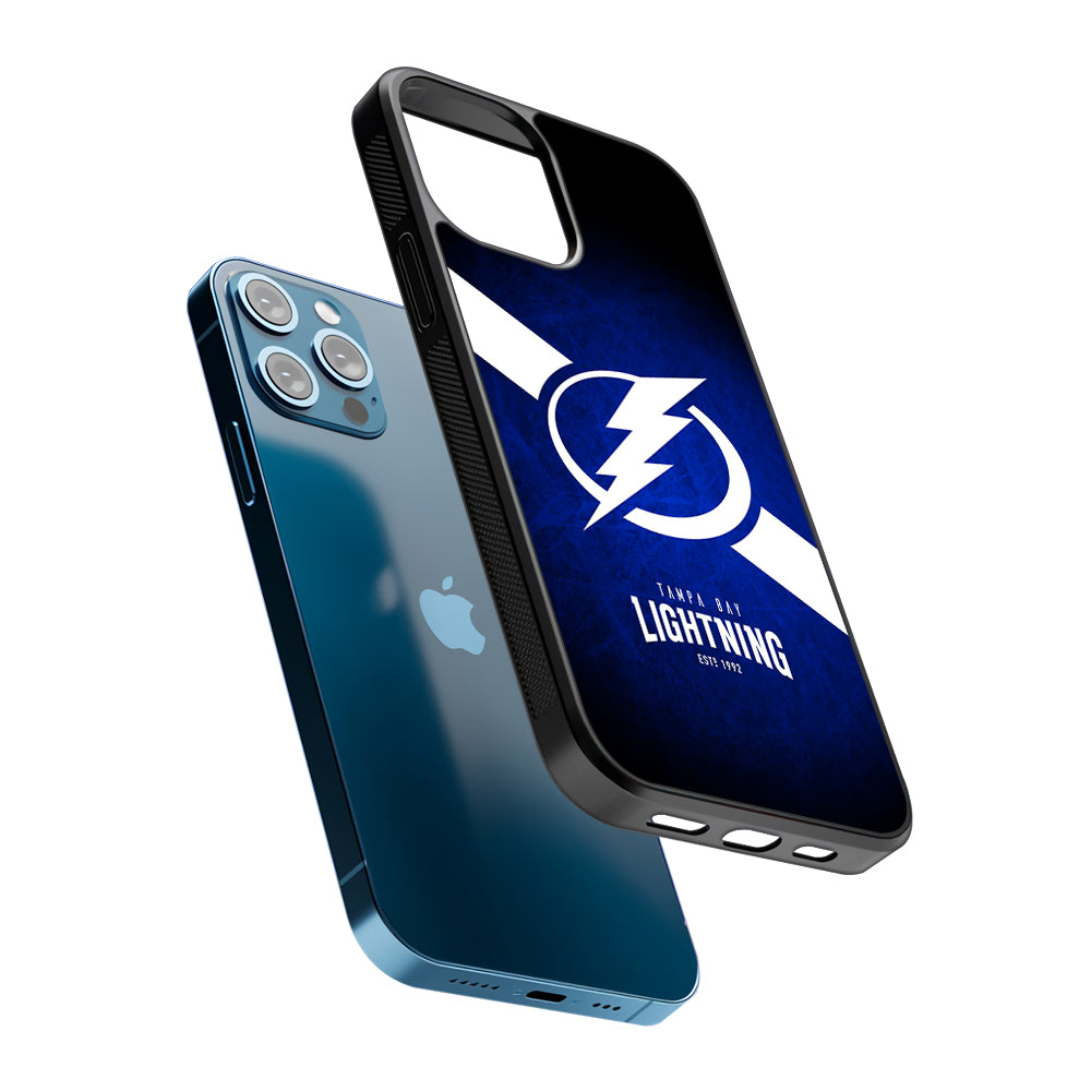 Tampa Bay Lightning Logo 2D Rubber Phone Case