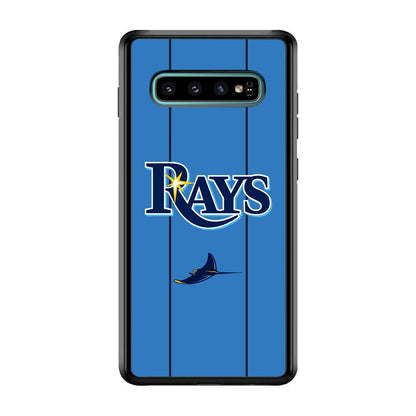 Tampa Bay Rays Jersey Adaptation Samsung Galaxy S10 Plus Case-Oxvistore