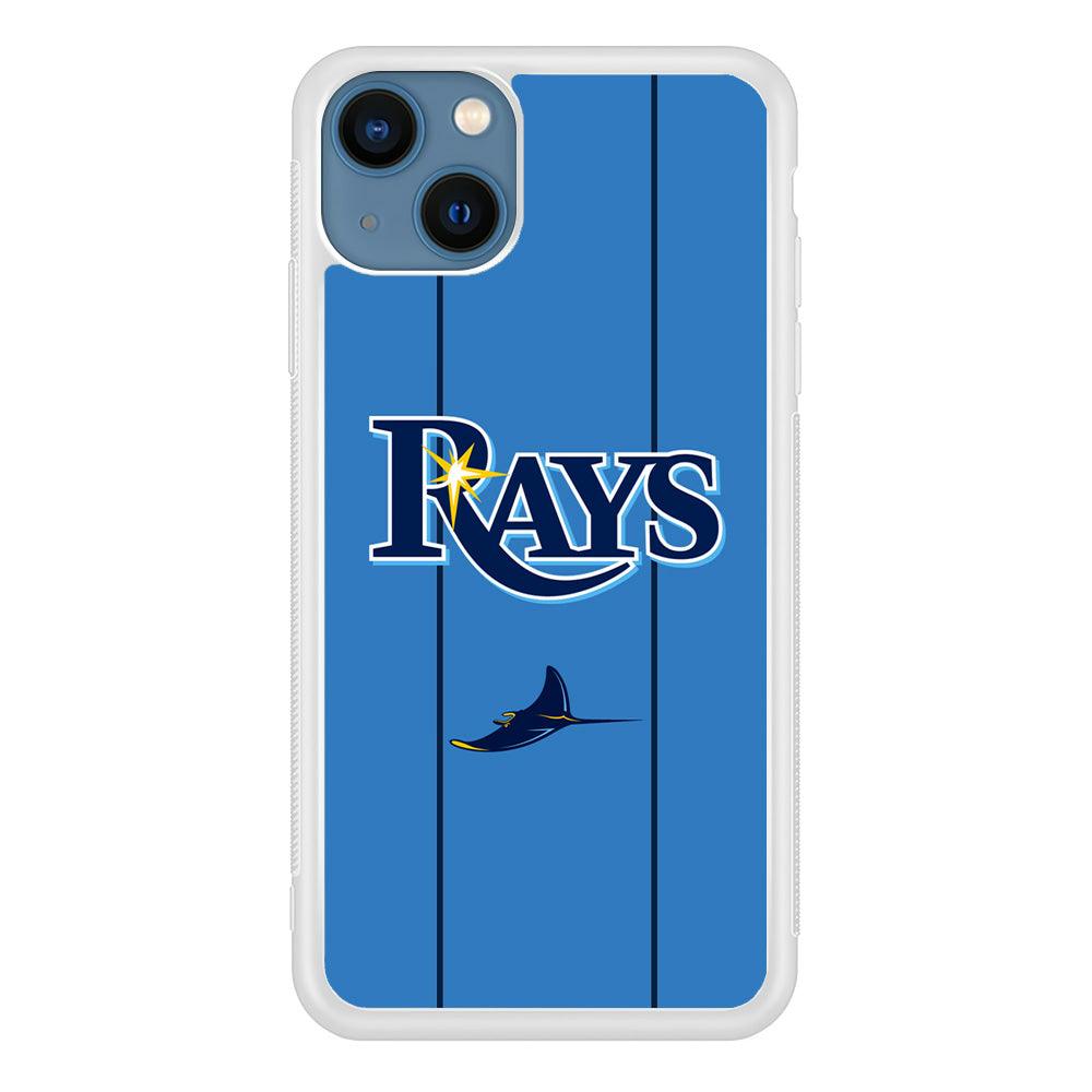 Tampa Bay Rays Jersey Adaptation iPhone 15 Plus Case-Oxvistore