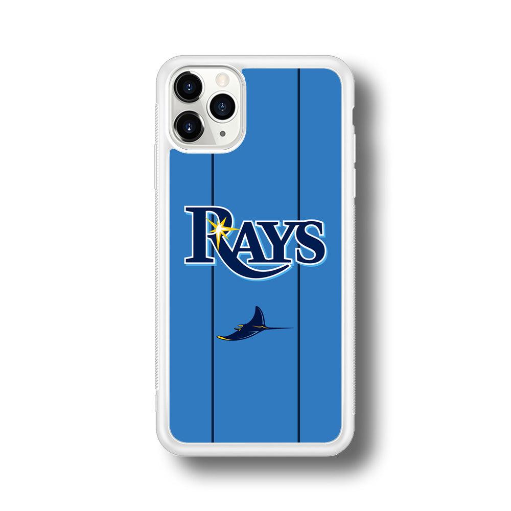 Tampa Bay Rays Jersey Adaptation iPhone 11 Pro Case-Oxvistore