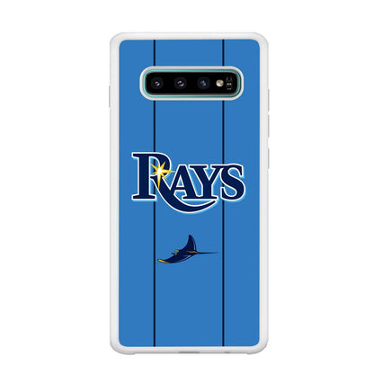 Tampa Bay Rays Jersey Adaptation Samsung Galaxy S10 Plus Case-Oxvistore