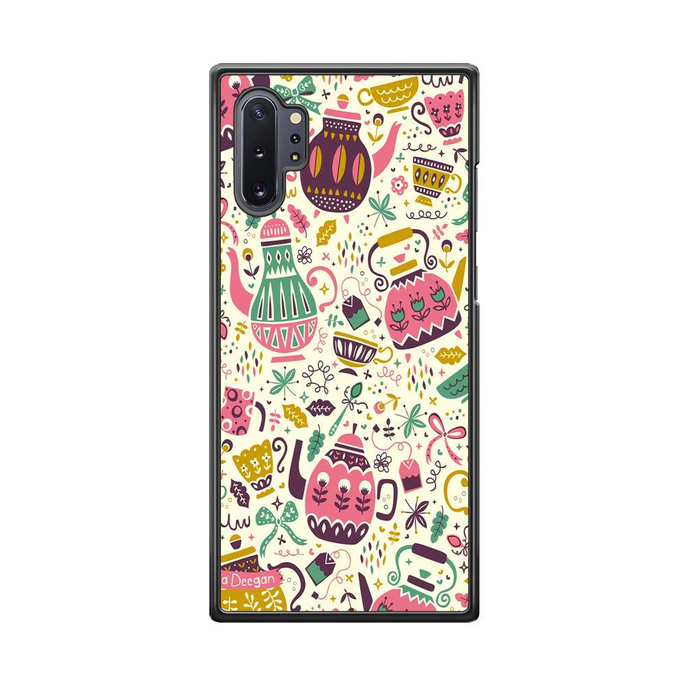 Tea Time with Big Kettles Samsung Galaxy Note 10 Plus Case-3D Case-Oxvistore