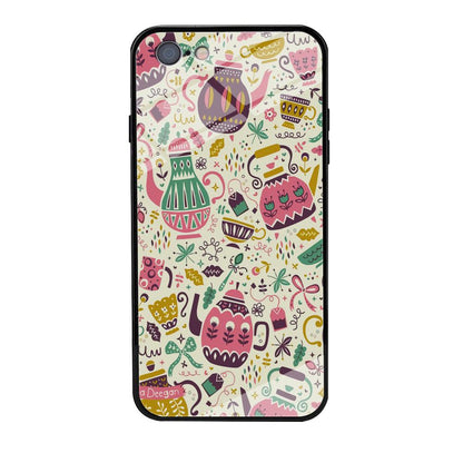 Tea Time with Big Kettles iPhone 6 | 6s Case-Oxvistore