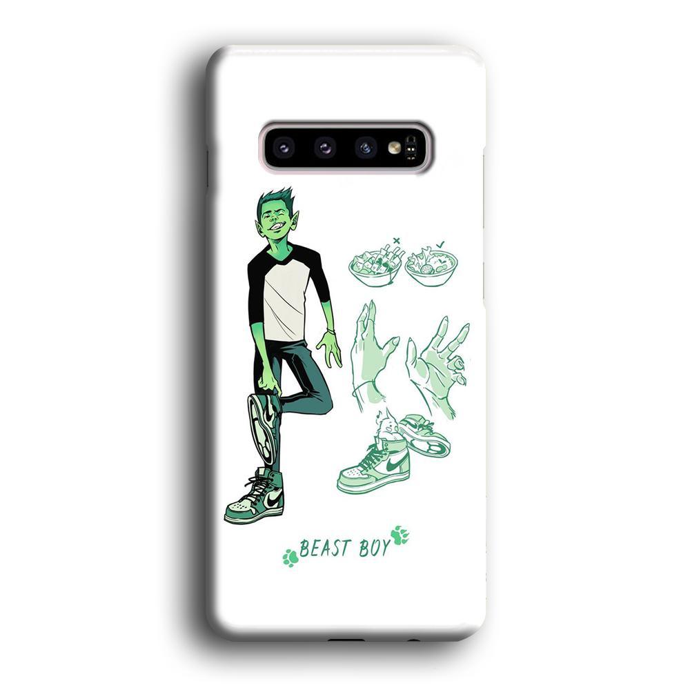 Teen Titans Beast Boy Equipment Samsung Galaxy S10 Case-Oxvistore