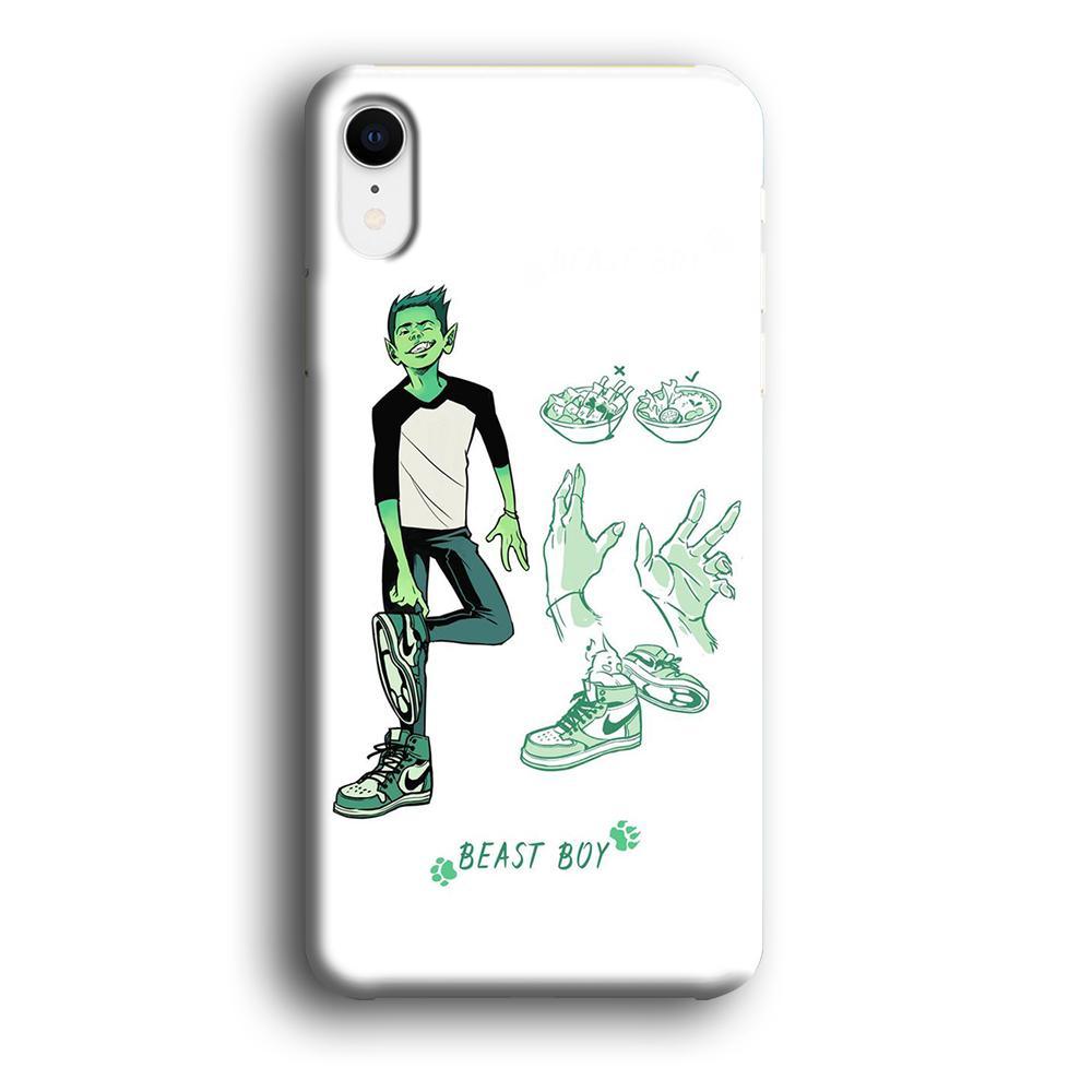 Teen Titans Beast Boy Equipment iPhone XR Case-Oxvistore