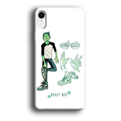 Teen Titans Beast Boy Equipment iPhone XR Case-Oxvistore