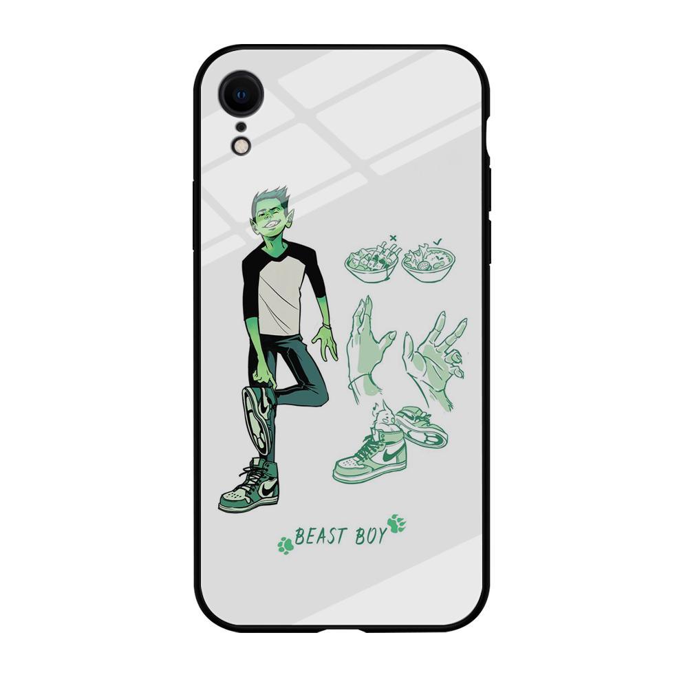 Teen Titans Beast Boy Equipment iPhone XR Case-Oxvistore