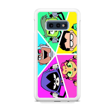 Teen Titans Heroes Family Samsung Galaxy S10E Case-Oxvistore