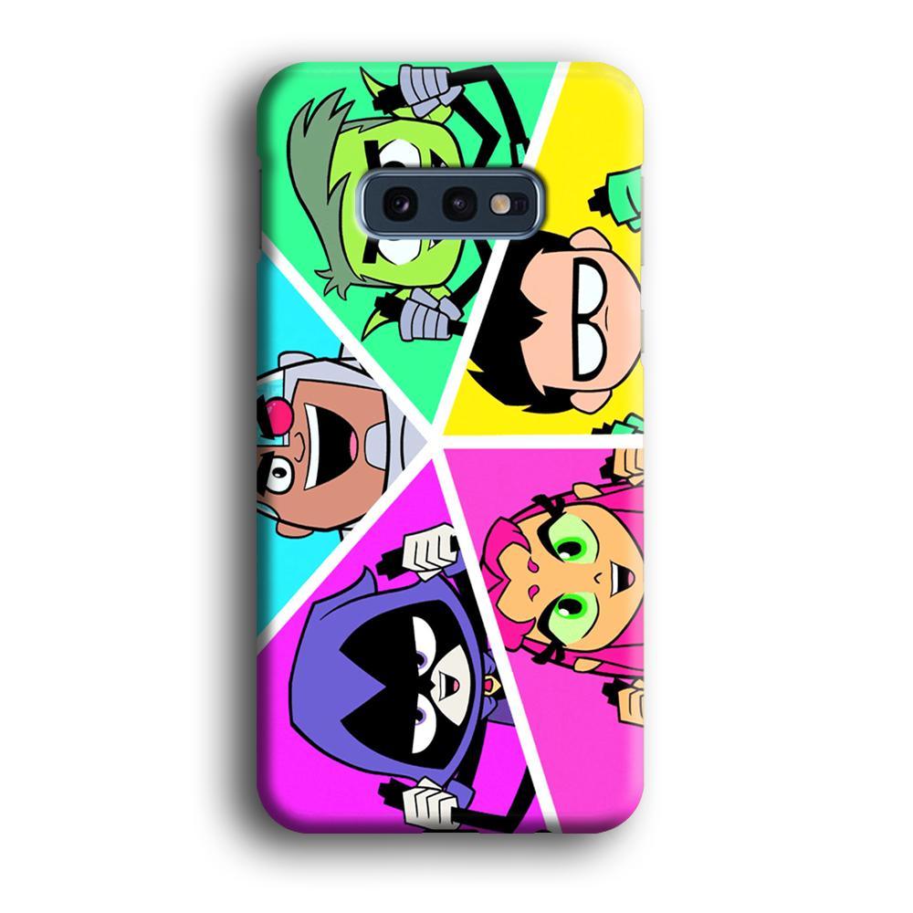 Teen Titans Heroes Family Samsung Galaxy S10E Case-Oxvistore