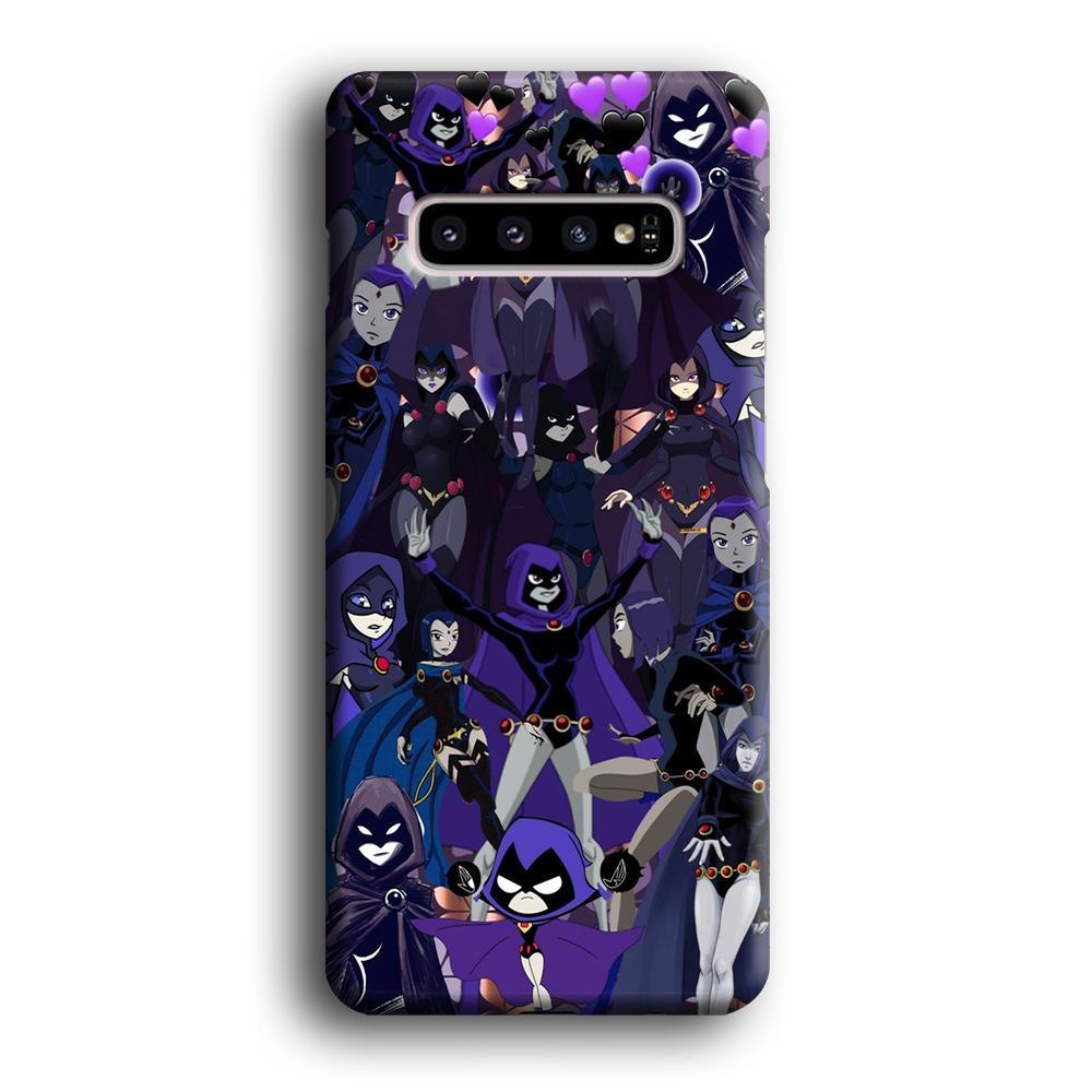 Teen Titans Raven Wallpapers Samsung Galaxy S10 Case-Oxvistore